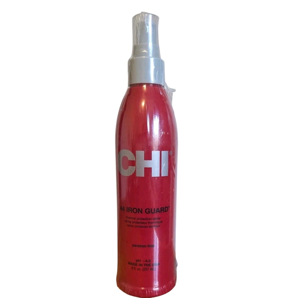 CHI 44 Iron Guard Thermal Protection Spray 8 oz Heat Protectant Paraben Free NEW